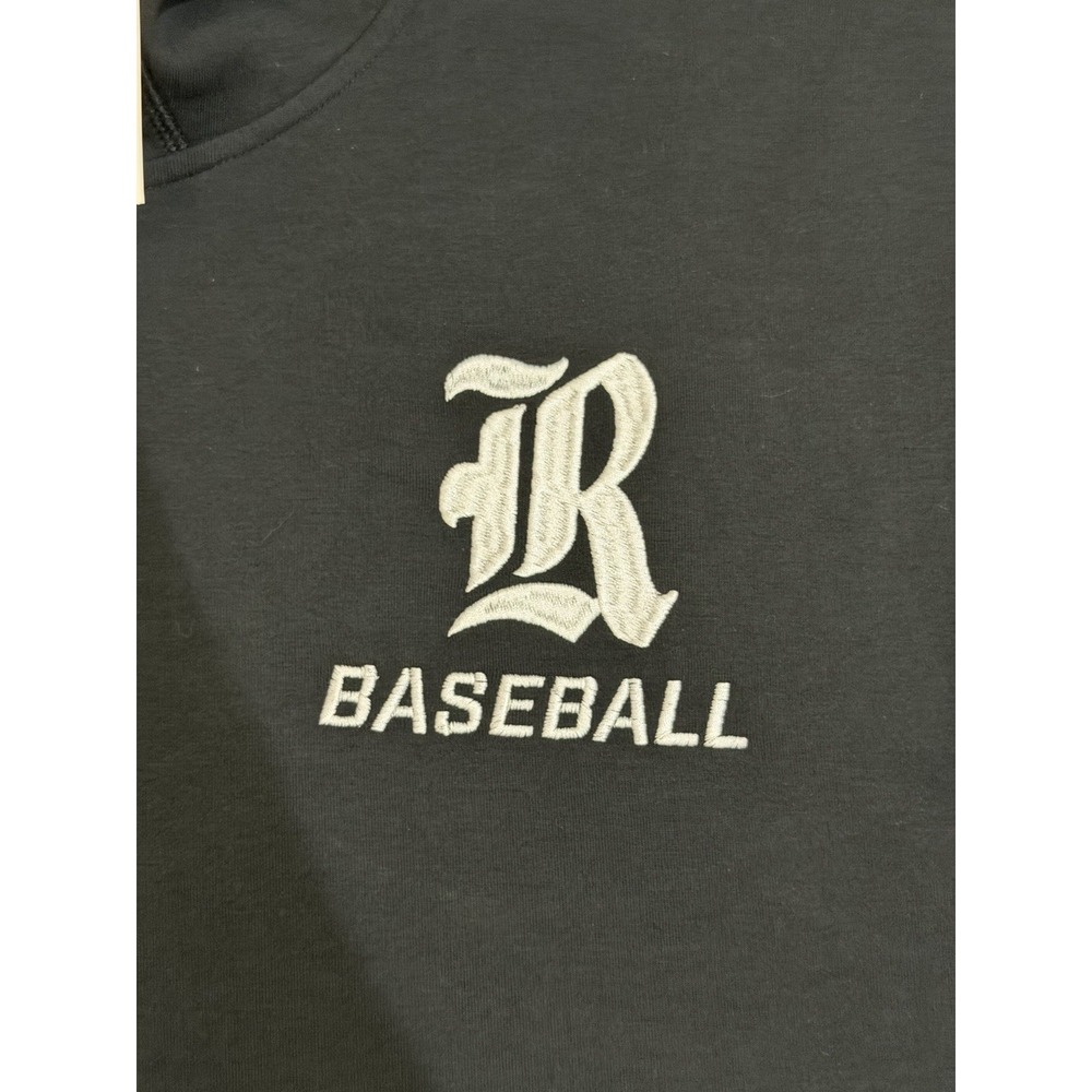 Adidas Team Issued Men's XL Rice University Owls Icon Short Sleeve Hoodie Black - Picture 5 of 11